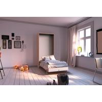 Klappbett Juist ca. 90x200 cm Weiß/Eiche - Eichefarben/Weiß, KONVENTIONELL, Holz/Holzwerkstoff (90/200cm) - MID.YOU