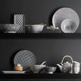 Set Podstavkov Shiva - črna/bela, Trendi, keramika (10/10cm) - Mömax modern living Set Podstavkov Shiva - črna/bela, Trendi, keramika (10/10cm) - Mömax modern living