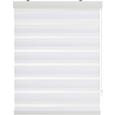 Klemmrollo Klemm Light, ca. 60x160cm - Weiß, MODERN, Textil/Metall (60/160cm) - MÖMAX modern living