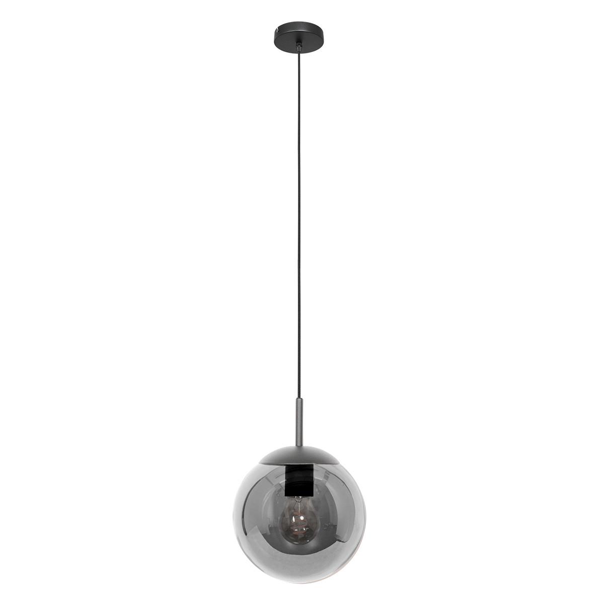 LAMPA ZWIESZANA 3496ZW BOLLIQUE - czarny, Konventionell, metal/szkło (20/30-170cm)