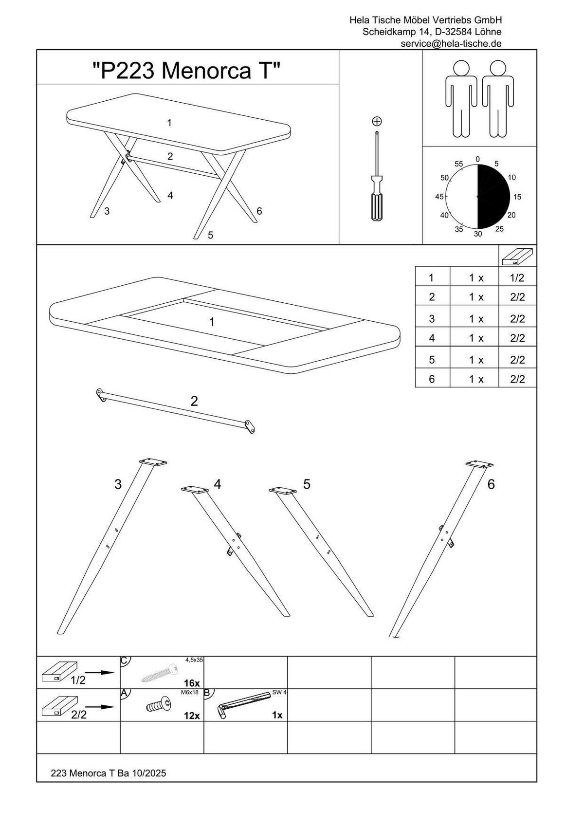 ESSTISCH MENORCA T - Schwarz/Eiche Artisan, MODERN, Holzwerkstoff/Metall (140/76/90cm) - P & B
