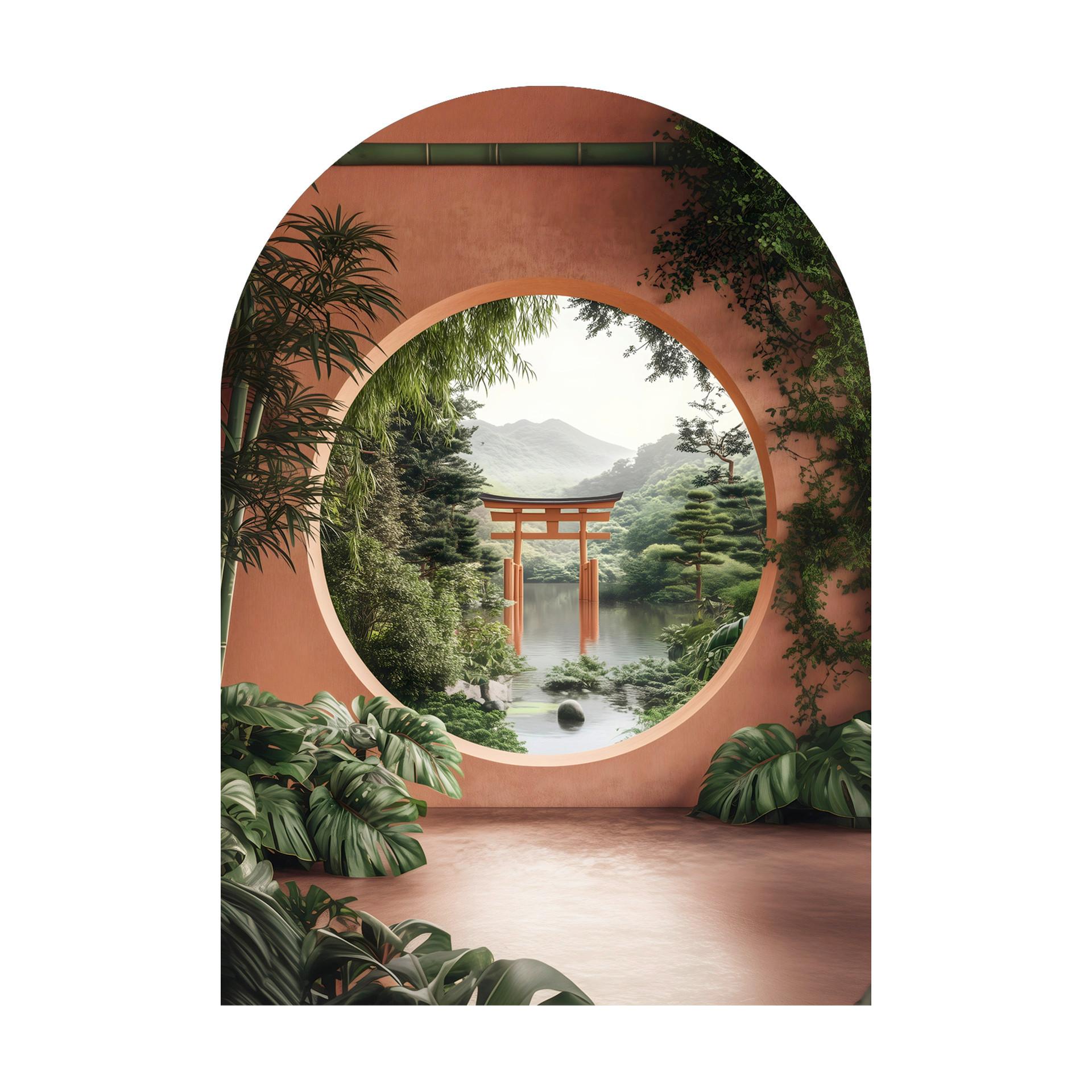 Glasbild Multicolor ca. 70x100cm - Multicolor, Basics, Glas/Papier (70/100cm)