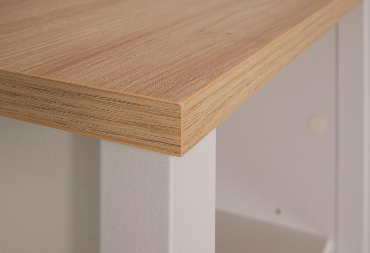 Kuhinjski Samostojeći Regal Sardegna - kašmir/hrast Artisan, Romantično / ladanjski, drvni materijal (60/167/60cm)