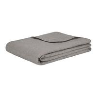 Tagesdecke Grace in Grau ca. 220x240cm - Grau, Textil (220/240cm) - Modern Living