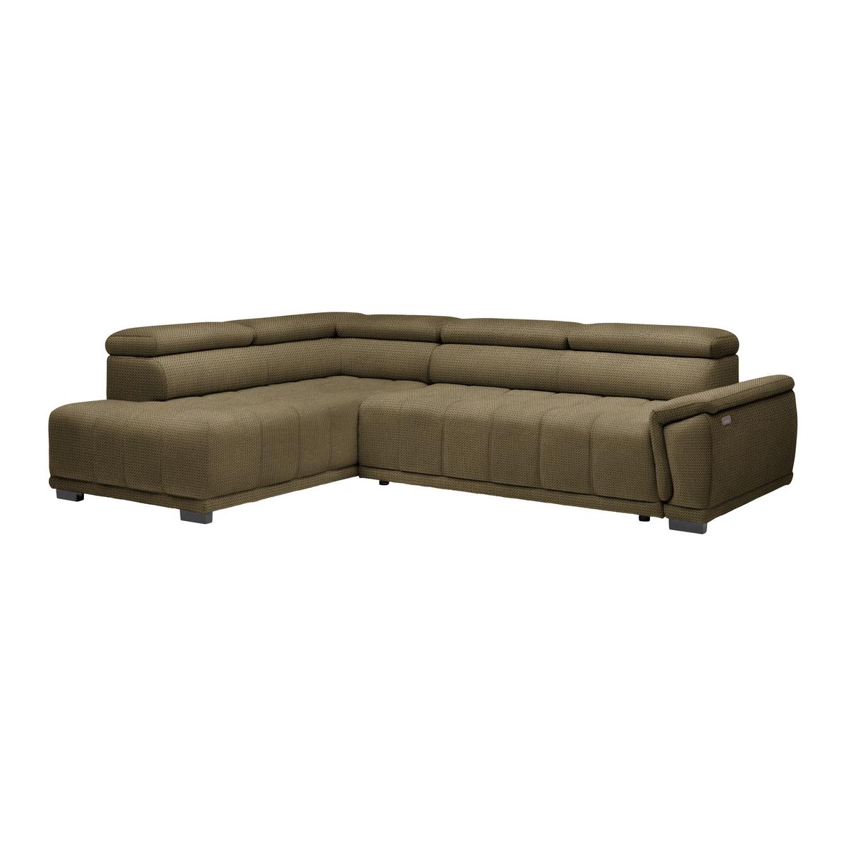 Kutna Garnitura Gremio - crna/taupe, Moderno, tekstil/plastika (206/283cm) - Modern Living