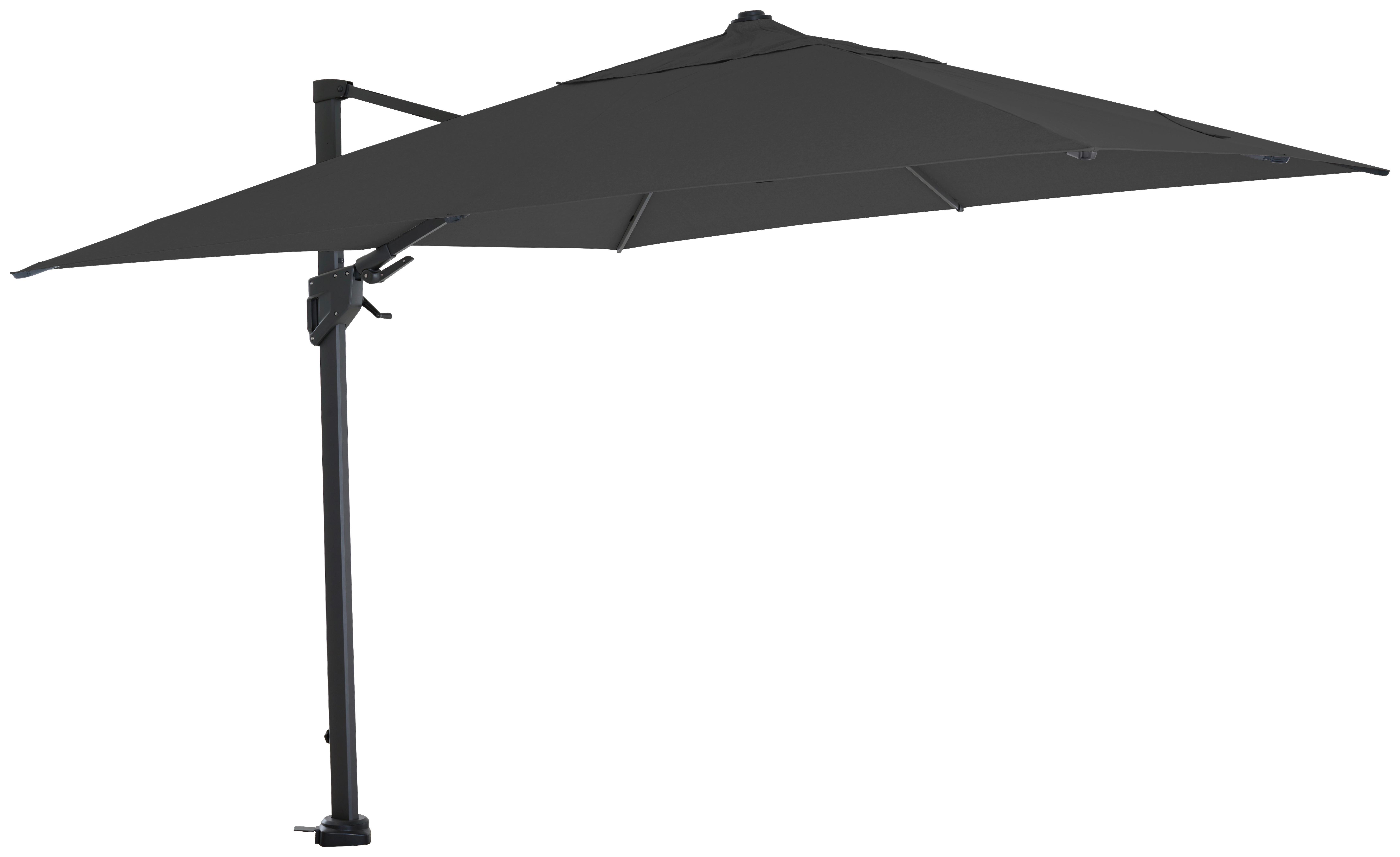 AMPELSCHIRM S08120 - Anthrazit, MODERN, Textil/Metall (300/300cm) - Siena Garden