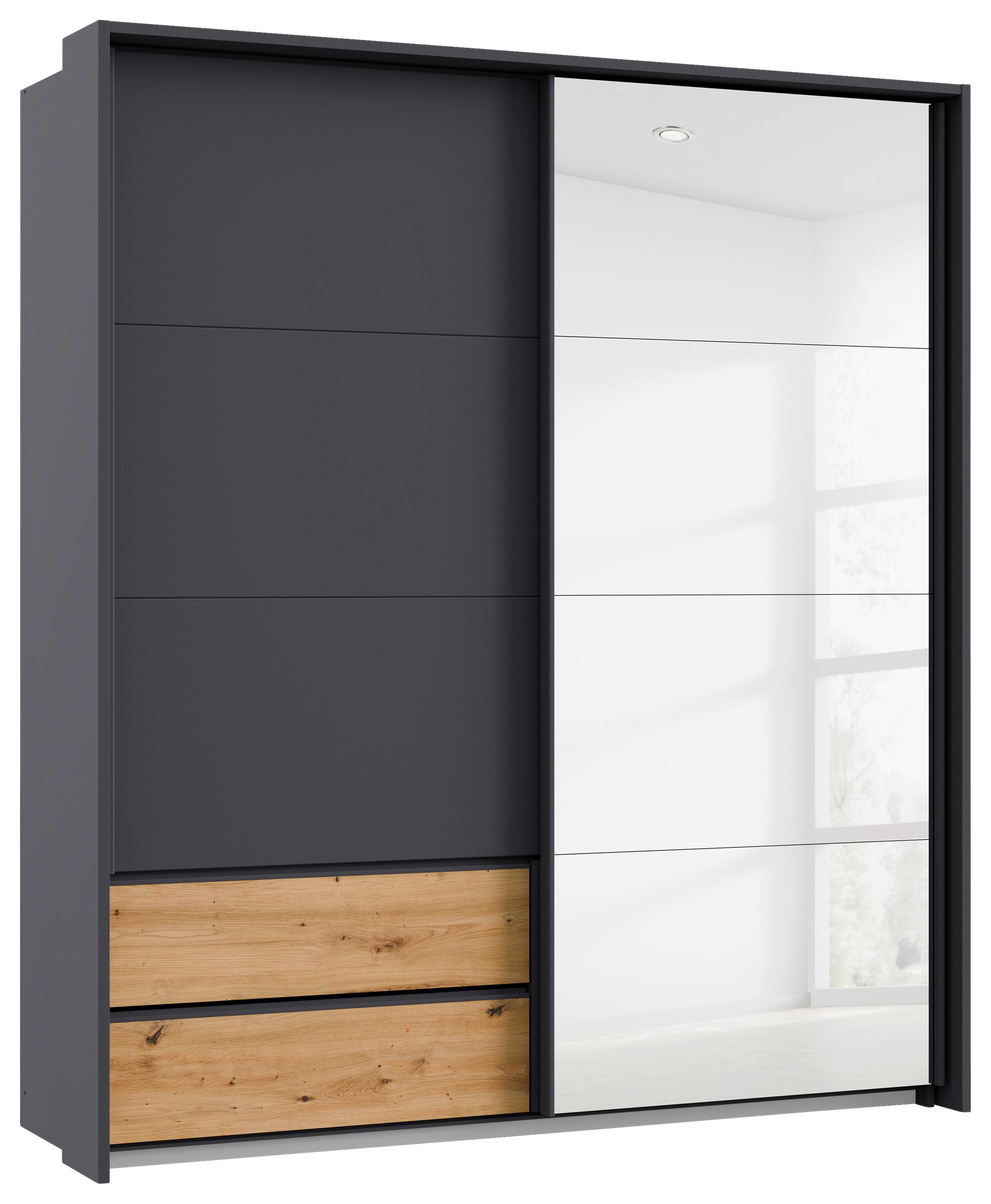 RAMĂ PENTRU DULAP KARPO - gri, Modern, material pe bază de lemn (181/214/23cm)