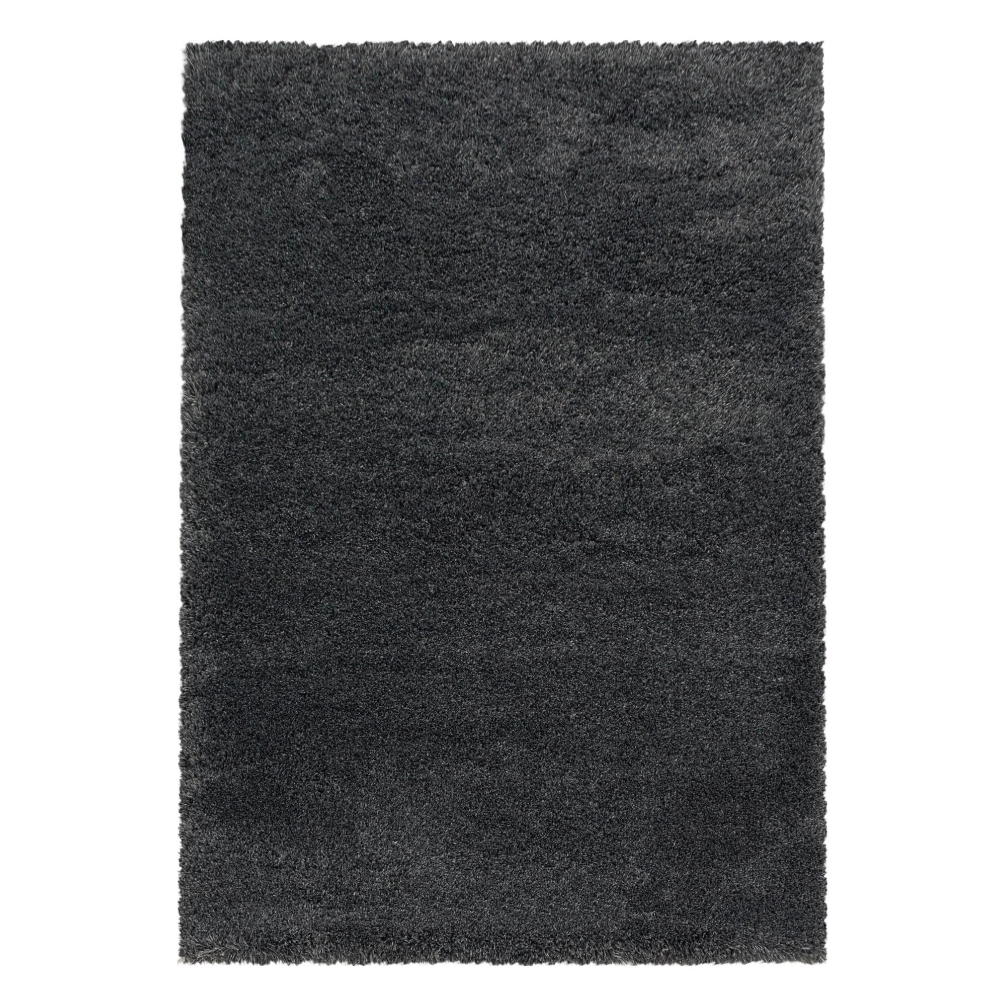 Shaggy Fluffy Grau ca. 80x250cm - Grau, Basics, Textil (80/250cm)