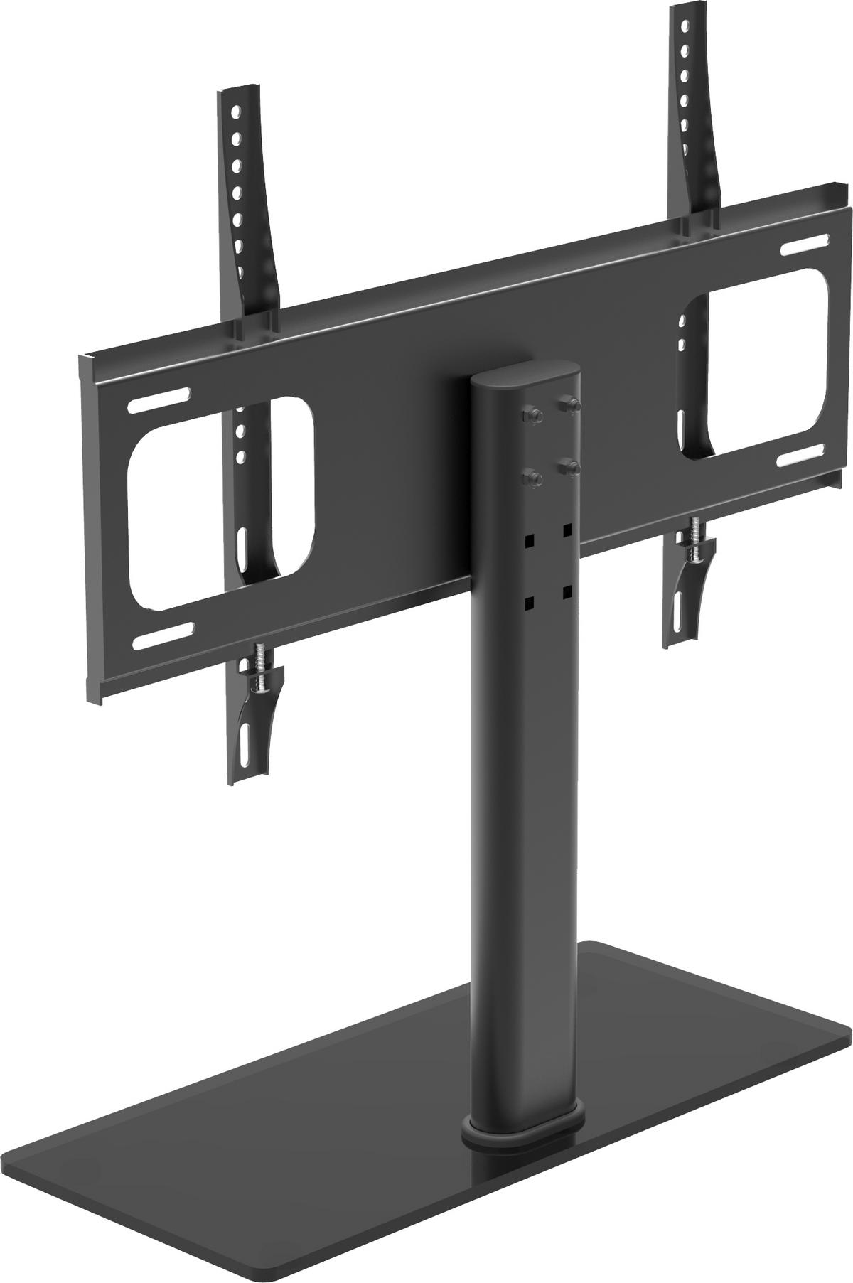 Stojalo Za Tv B-tts 600, Črna - črna, Basics, kovina/steklo (66/67,4/25cm) - MID.YOU