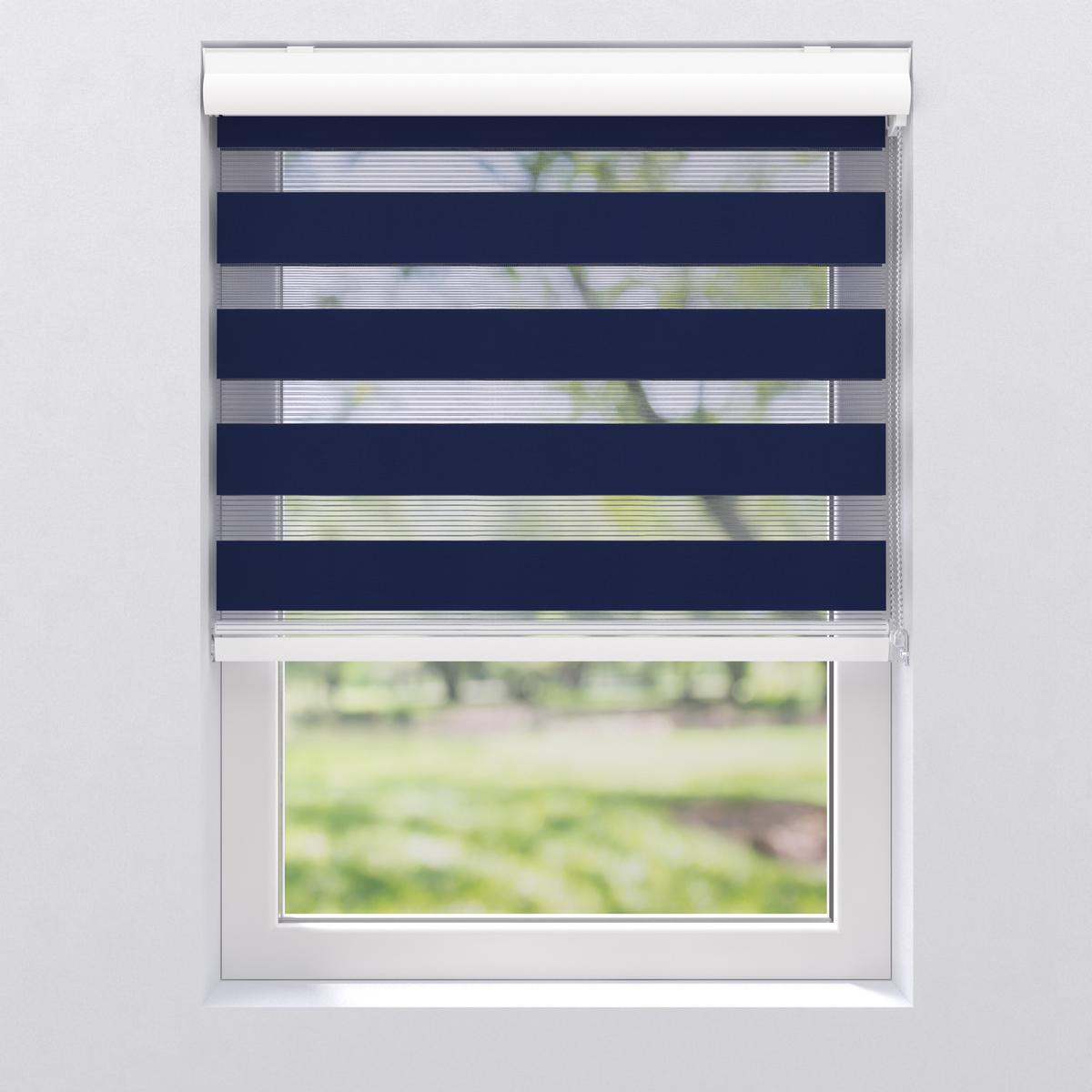 Duorollo in Blau ca. 100x175cm - Blau, Basics, Textil (100/175cm) - MID.YOU