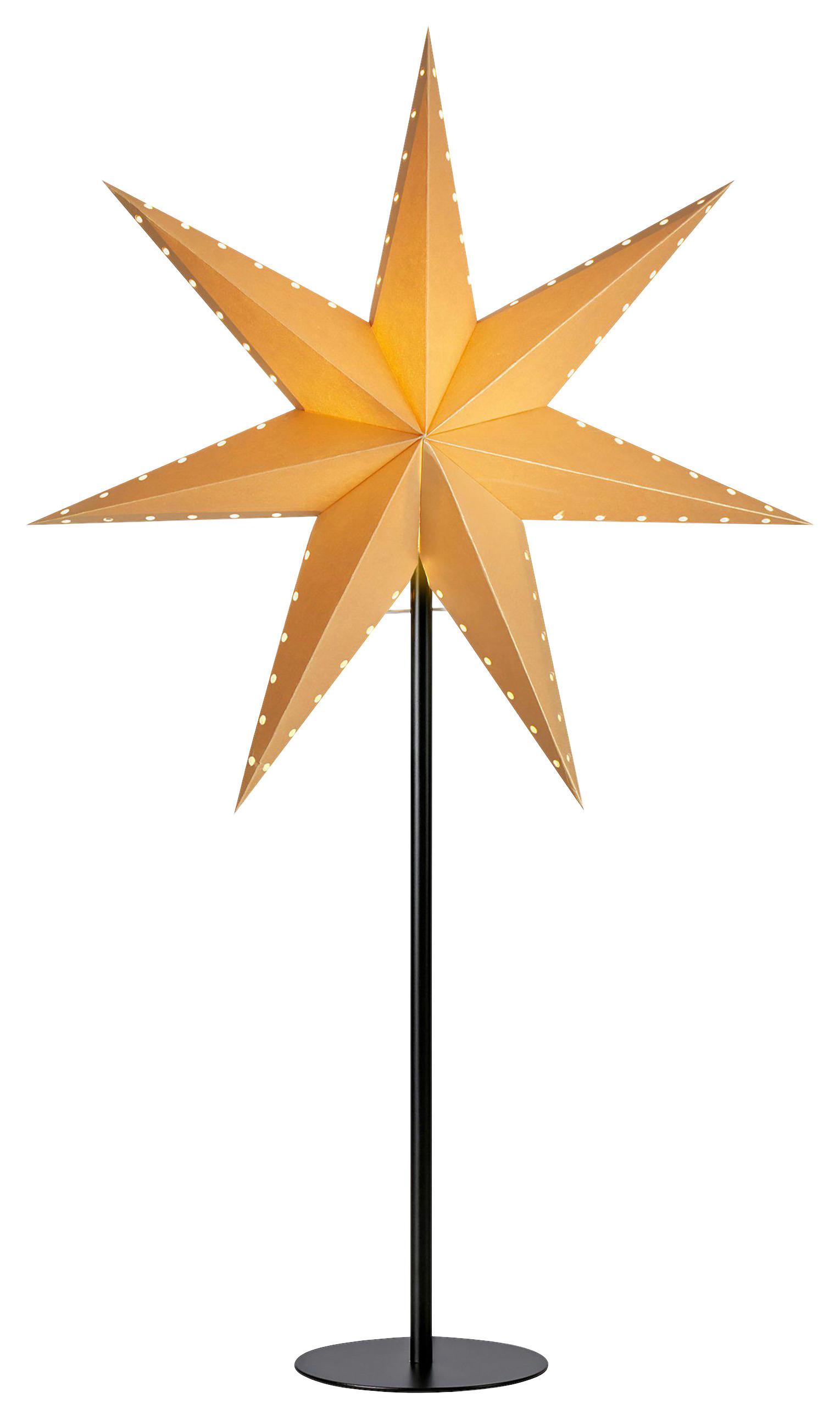 Dekostern Lively Table Star Goldfarben max. 6 Watt - Goldfarben, Basics, Papier (16/45/65cm) - Markslöjd