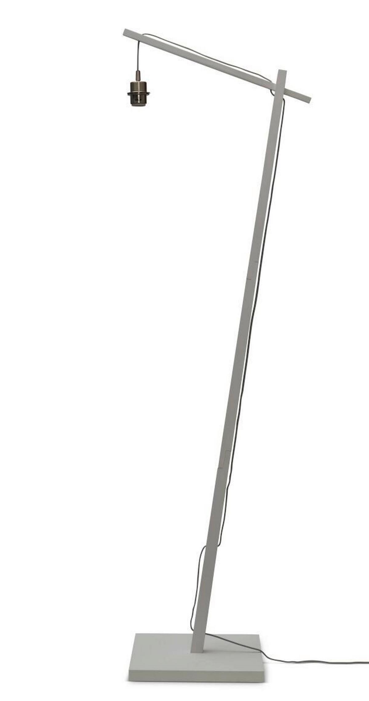 Stoječa Svetilka Hokkaido, Bela, Naravna Barva - bela/naravne barve, Trend (176/36/63cm) - Good & Mojo