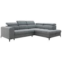 Kutna Garnitura Mason - tamno siva/crna, Moderno (271/99/211cm) - Modern Living