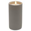 LED-LJUS KAREN - grå, Modern, plast/sten (7,5/15cm) - Mömax