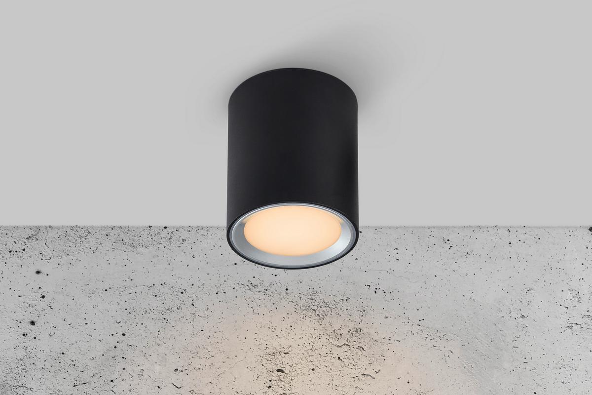 LAMPA/MONTAŻ NA MEBLACH 47550103 FALLON LONG - czarny, Basics, metal (10/12cm) - Nordlux