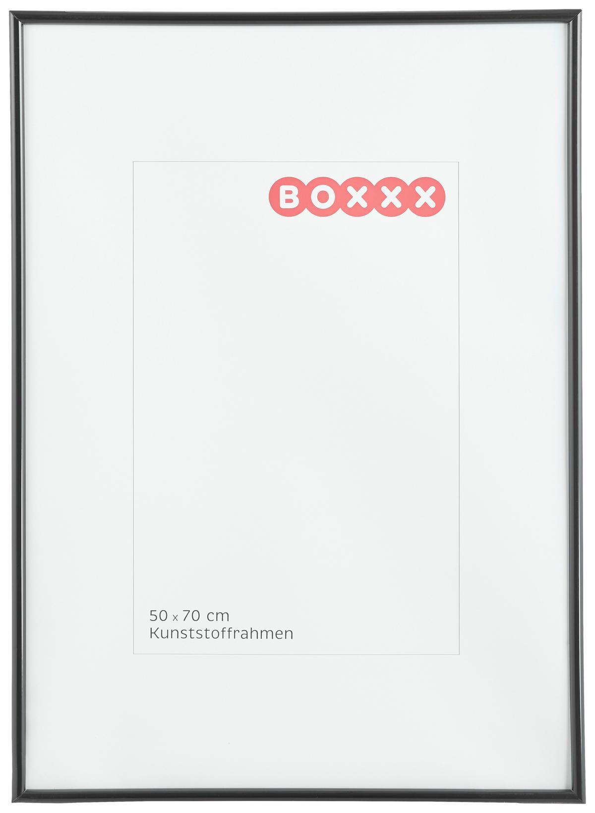 RAMKA NA ZDJĘCIA 658191 - czarny, Basics, tworzywo sztuczne/szkło (51,3/71,3/1,4cm) - Boxxx