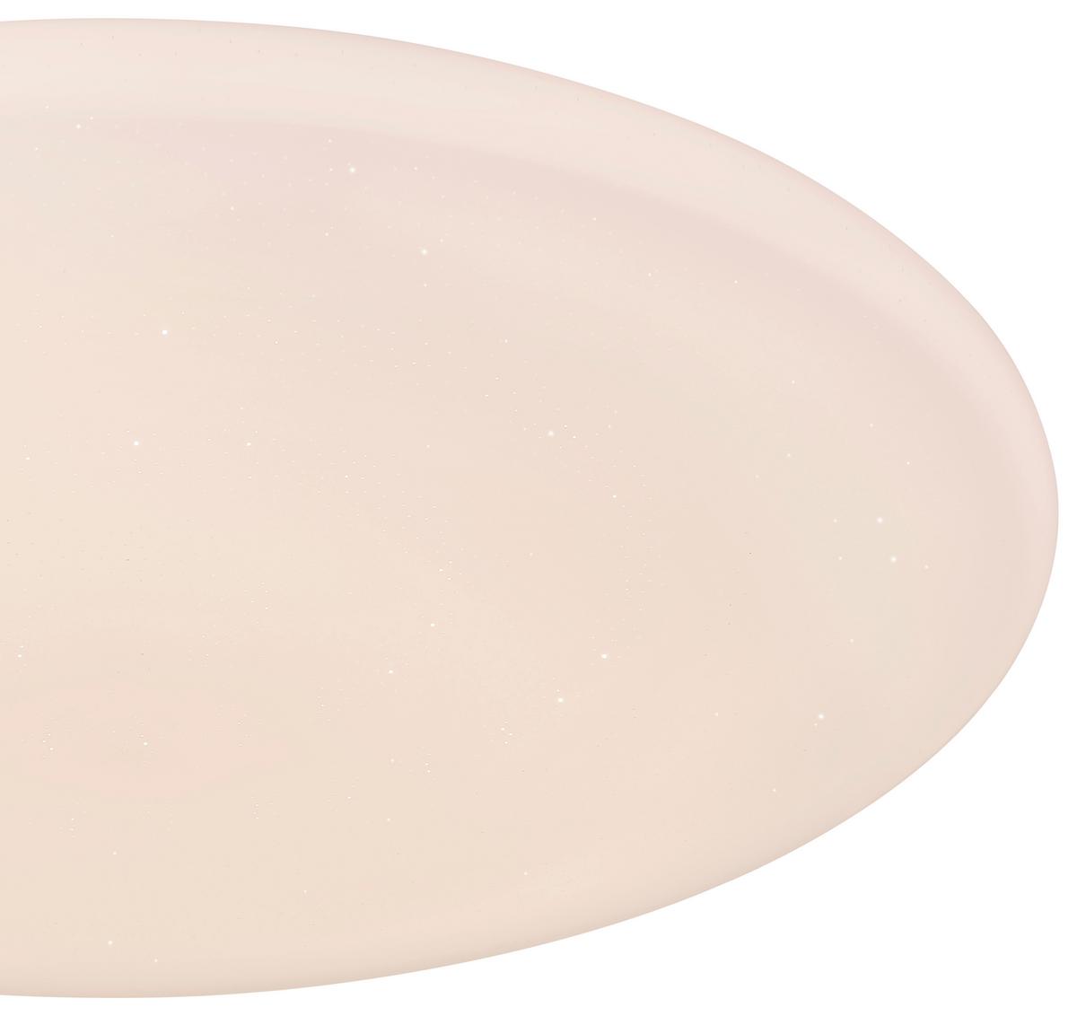 Stropna Led-svetilka Rena, S Sijalko - bela/opal, Basics, kovina/umetna masa (70/8cm) - Globo