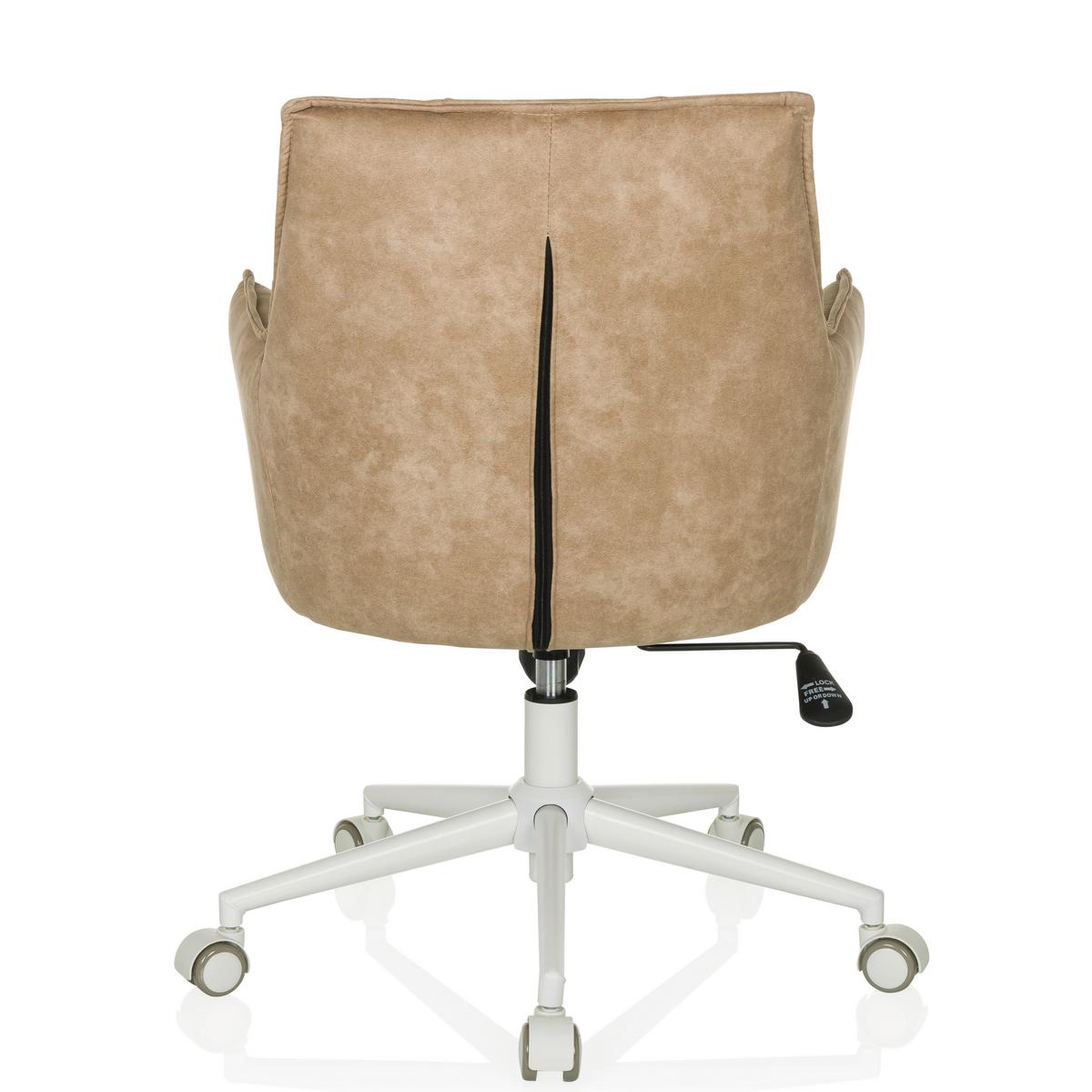 Vrtljivi Stol Solao Life, Bež - bela/bež, Moderno, kovina/umetna masa (54/85/70cm) - MID.YOU