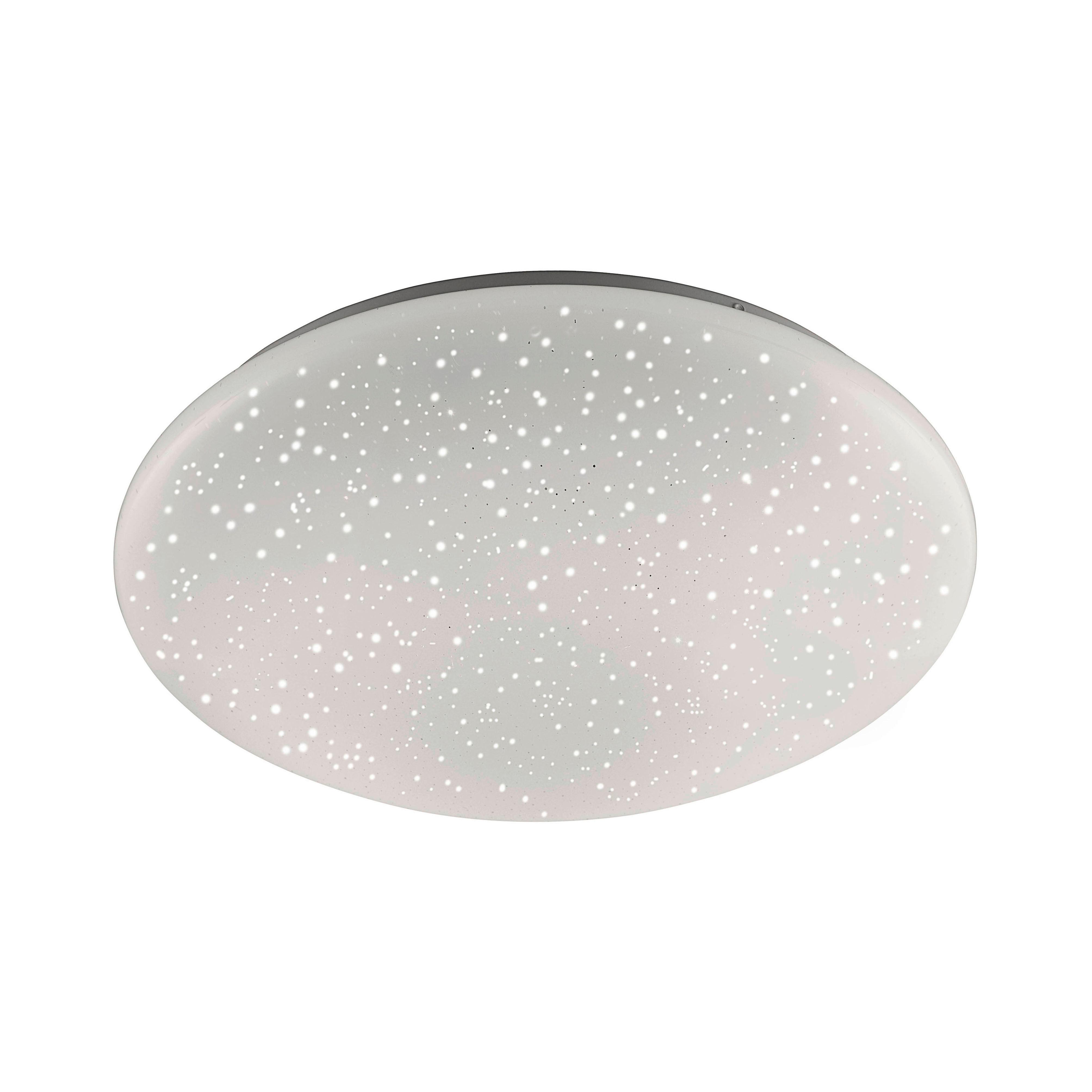 LED-Deckenleuchte Skyler max. 8 Watt - Weiß, Basics, Kunststoff (39/39/12cm)