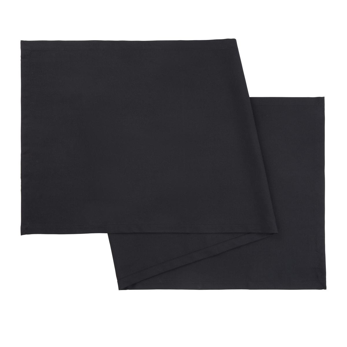 Tischläufer Steffi in Schwarz ca. 45x150cm - Schwarz, Textil (45/150cm) - Modern Living