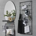 Wandspiegel Schwarz - Schwarz, LIFESTYLE, Glas/Metall (48/43/11cm) - Modern Living Wandspiegel Schwarz - Schwarz, LIFESTYLE, Glas/Metall (48/43/11cm) - Modern Living