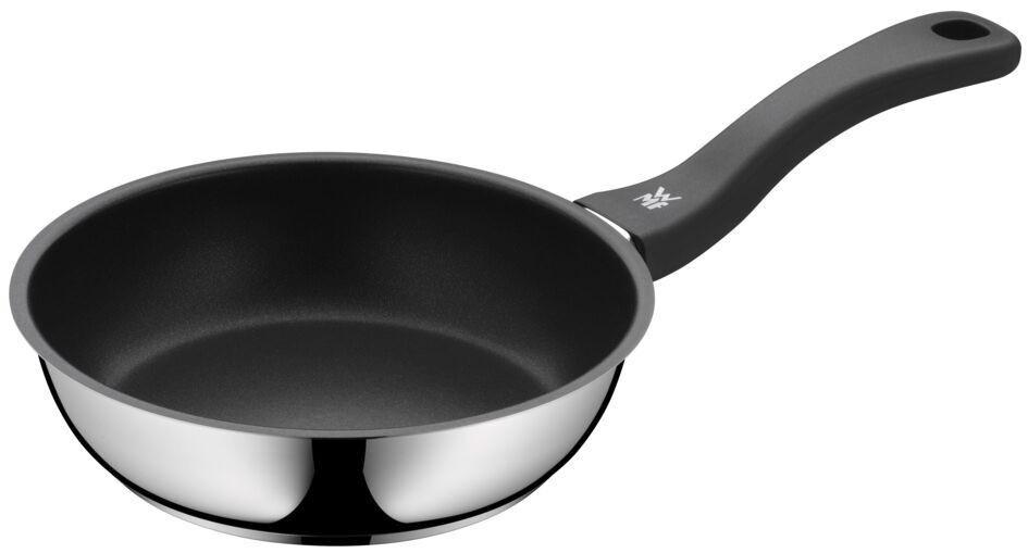 PATELNIA DO SMAŻENIA 0733486021 WMF - czarny, Basics, metal (18/20/7.5cm) - WMF