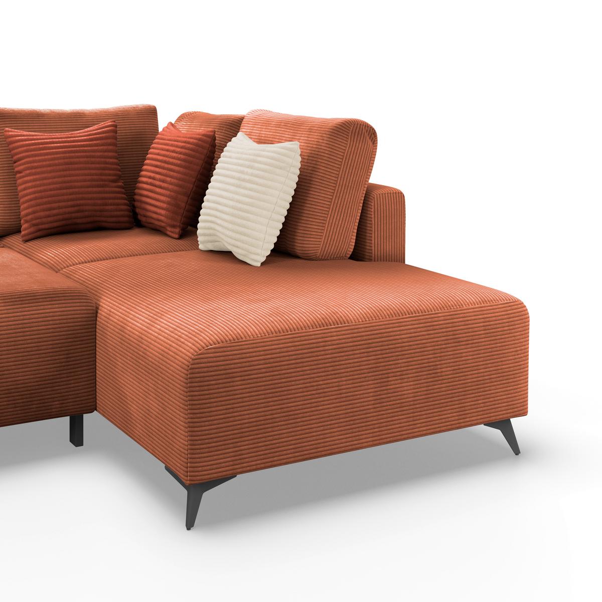 Coltar VIKTOR - arămiu, Modern, textil (270/212cm)