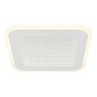 Stropna Led-svetilka Lamela, S Sijalko - bela/opal, Design, kovina/umetna masa (23/23/4cm) - Globo