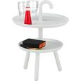 Beistelltisch in Weiß - Weiß, MODERN, Kunststoff (42/56cm) - MÖMAX modern living