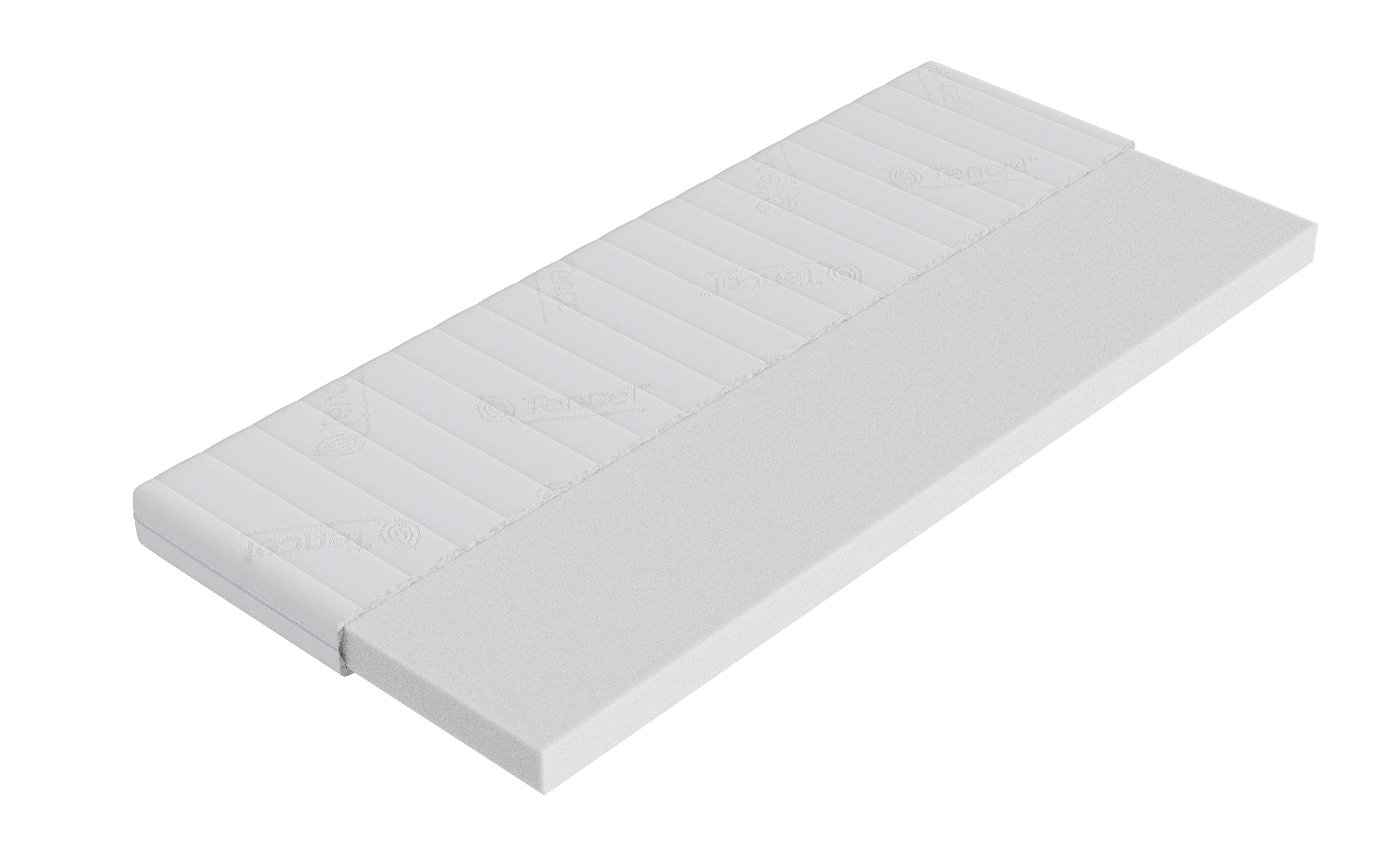 Topper WS 015 H2 ca. 90x200cm - Weiss (90/200cm) - Premium Living