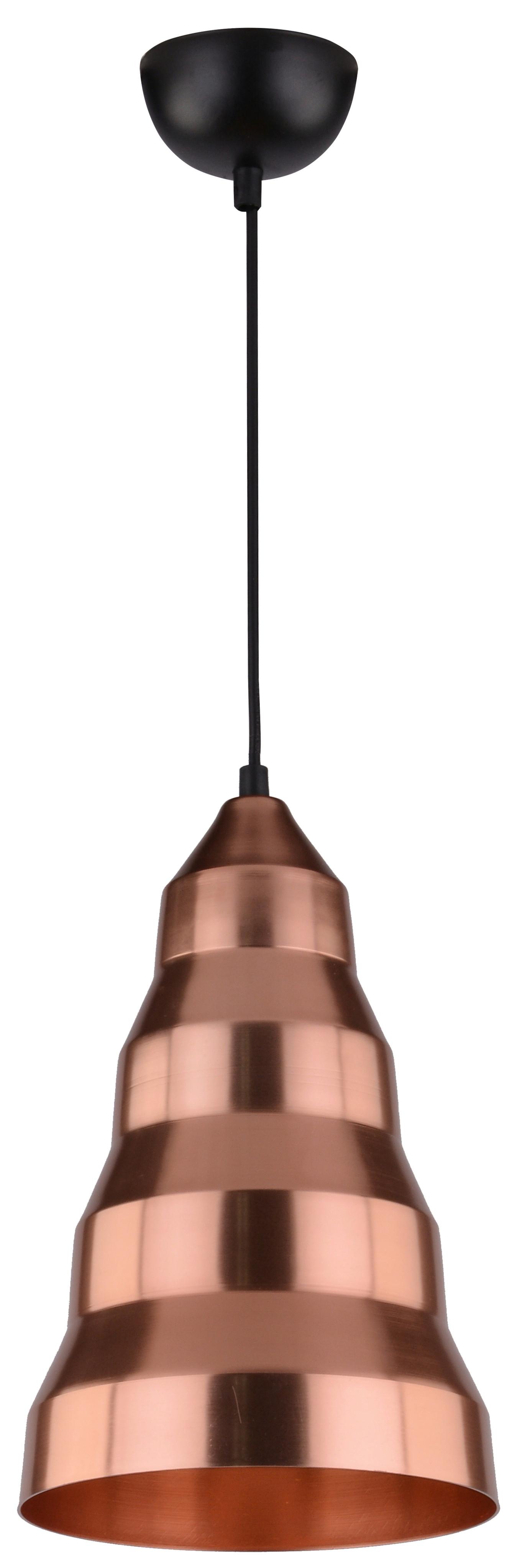 Viseća Svjetiljka Vesuvio - bakrene boje, Design, metal (20/20/130cm)