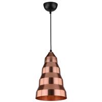 Viseća Svjetiljka Vesuvio - bakrene boje, Design, metal (20/20/130cm)