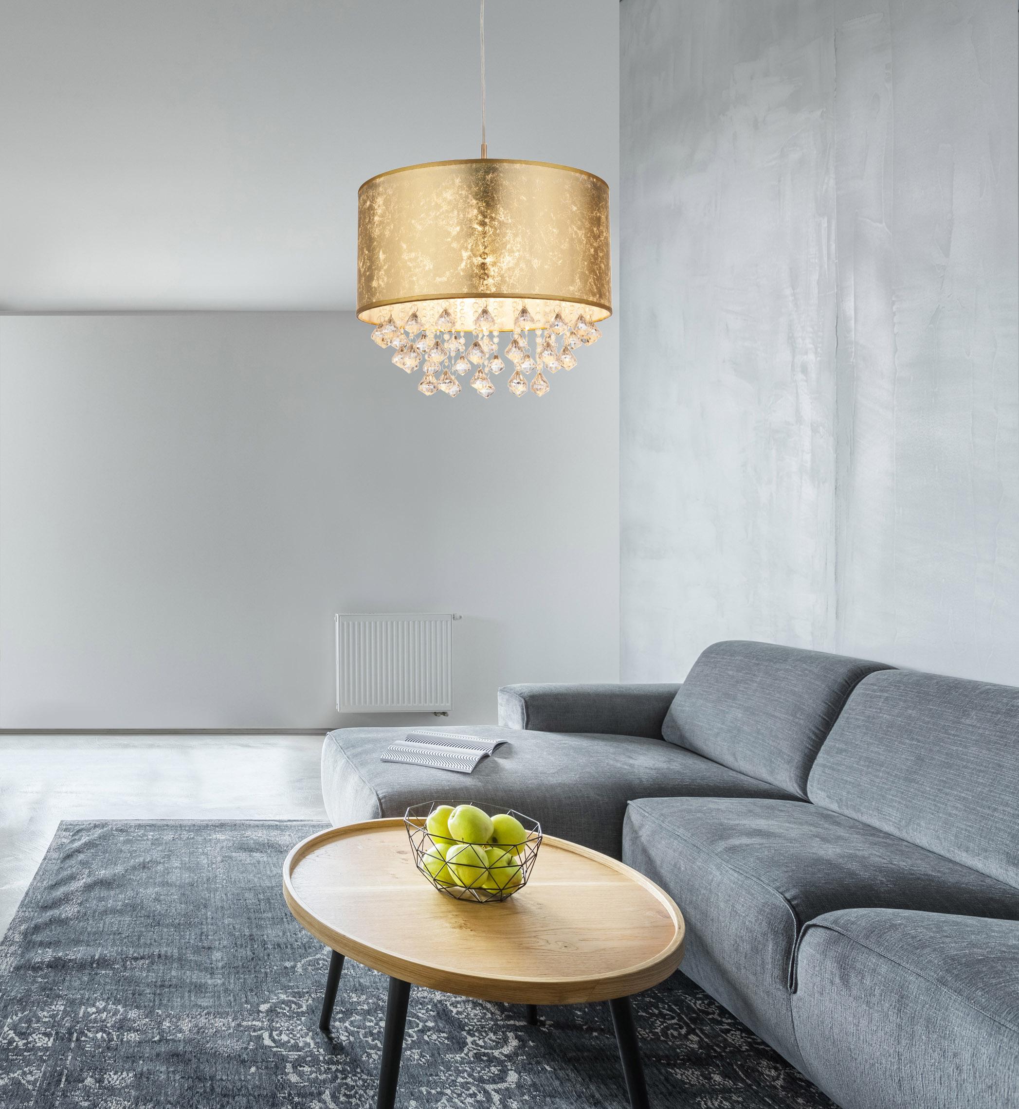 Függőlámpa 15187h3 Amy - Design, műanyag/textil (40/140cm) - Globo