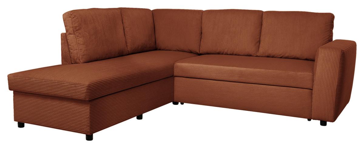 Coltar TOULOUSE - teracotă, Trend, lemn/metal (206/224cm)