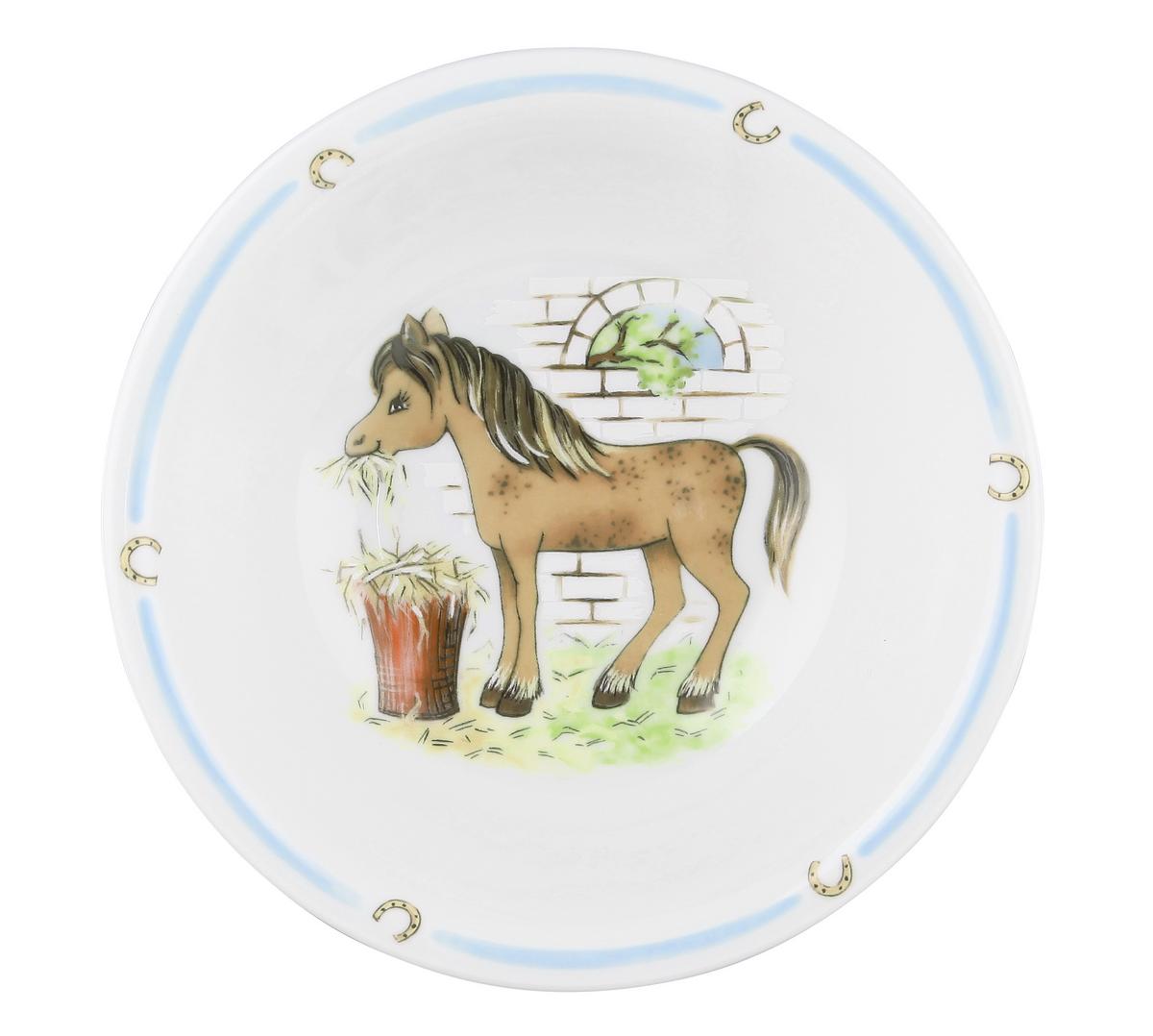 ZESTAW NACZYŃ DLA DZIECI 001.716566 - zielony/biały, Konventionell, ceramika (21/21/20cm) - Seltmann Weiden