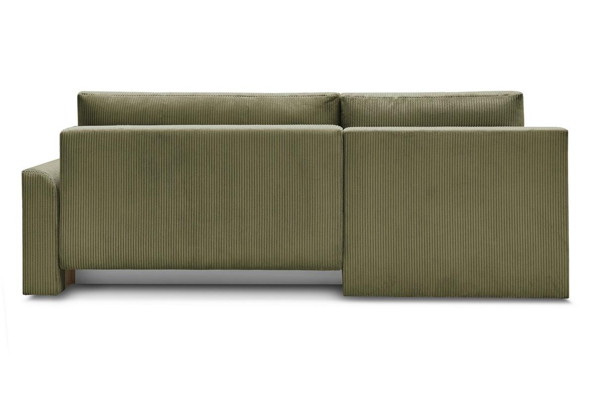 Coltar Kim - măsliniu, Modern, lemn/textil (233/160cm) - Modern Living