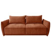 Canapea extensibila LETO - ruginiu, Modern, textil (233/76-91/104cm) - Premium Living