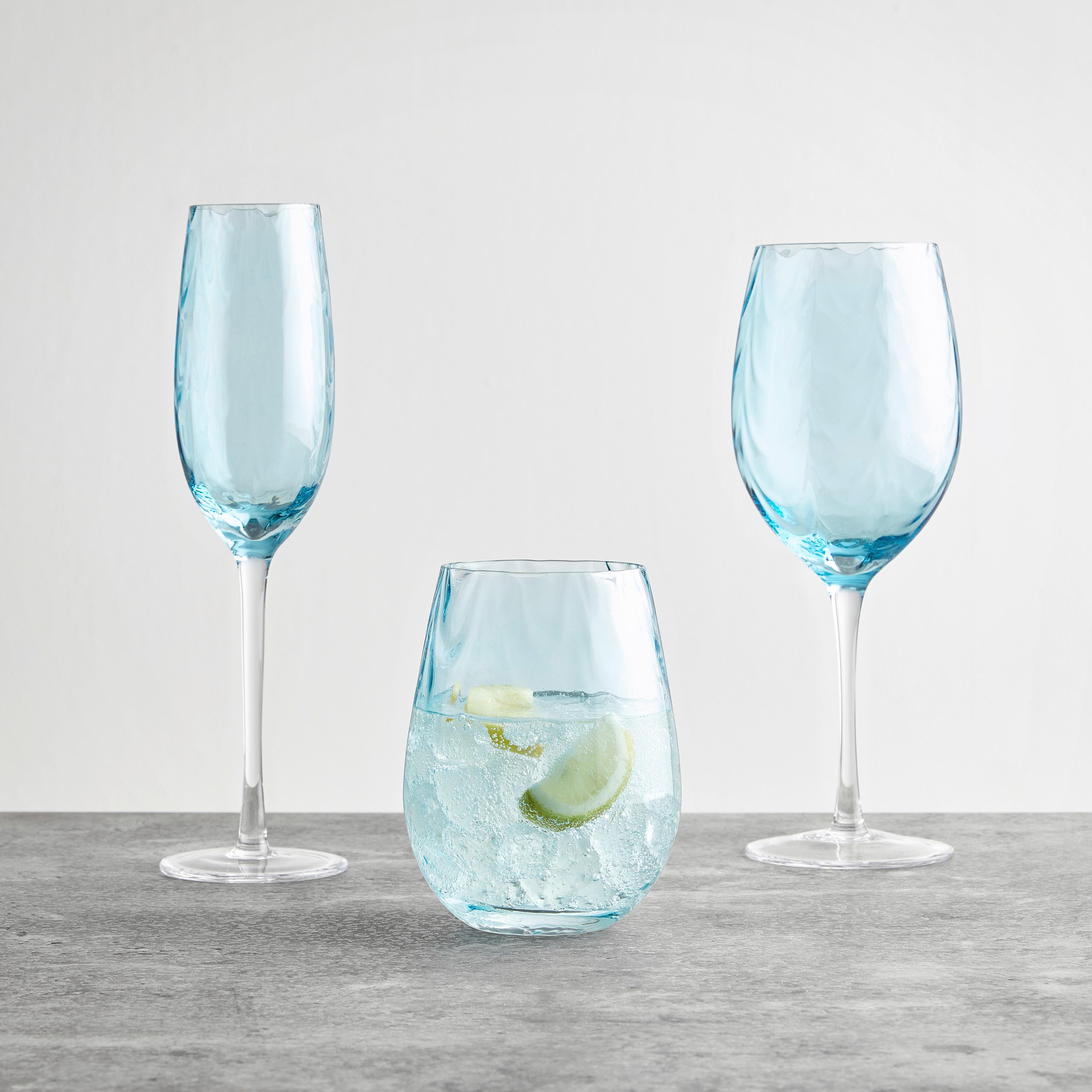 Čaša Za Vino 570 Ml Lividus - plava, Moderno, staklo (9/24cm) - Mömax