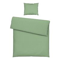 Bettwäscheset Laura - Grün, Konventionell, Textil (160/210cm) - Modern Living