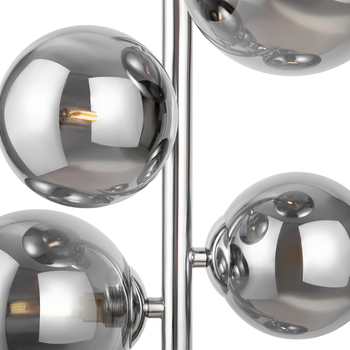 LAMPE À PENDENTIF DALLAS - gris/couleur chromée, Trend, métal/verre (29/170cm) - MAYTONI