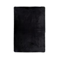 HOCHFLORTEPPICH RABBIT 125 - Schwarz, Konventionell (50/90cm) - Kayoom