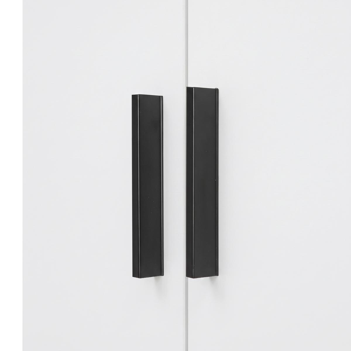 Ormar Charlie - bela, Konvencionalno, pločasti materijal/plastika (60/180/33,6cm) - Modern Living