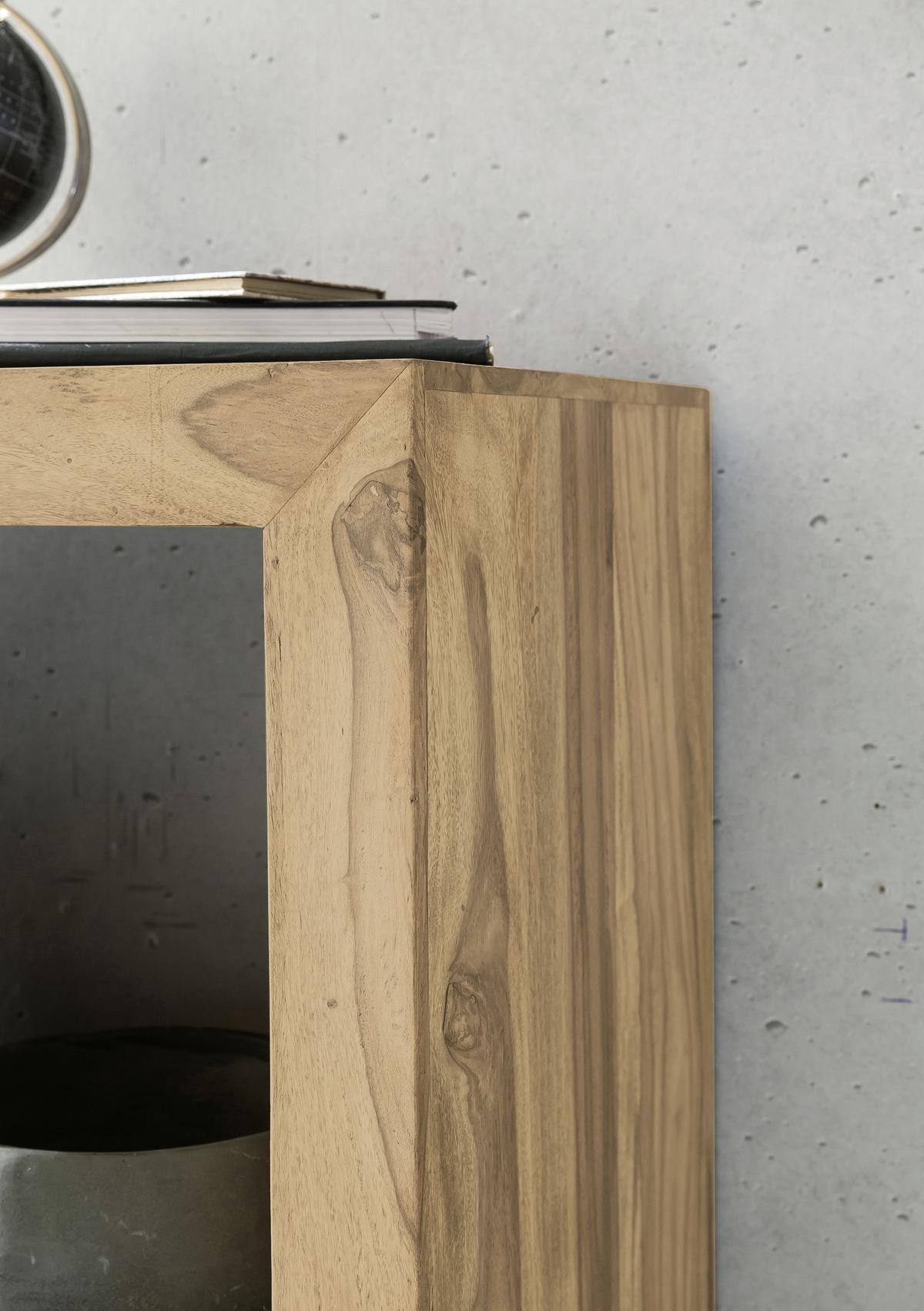 Standregal "Mumbai", aus Akazie - Akaziefarben, MODERN, Holz (50/88/35cm) - MID.YOU