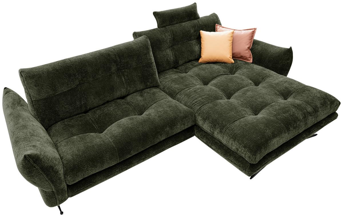 Coltar BAXTER - măsliniu, Modern, textil (280/68-87/177cm) - Premium Living