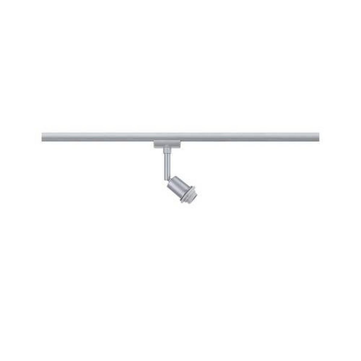 Schienensystem-Strahler Basic Spot max. 20 Watt - Chromfarben, Basics, Kunststoff/Metall (4,4/16,3cm) - Paulmann