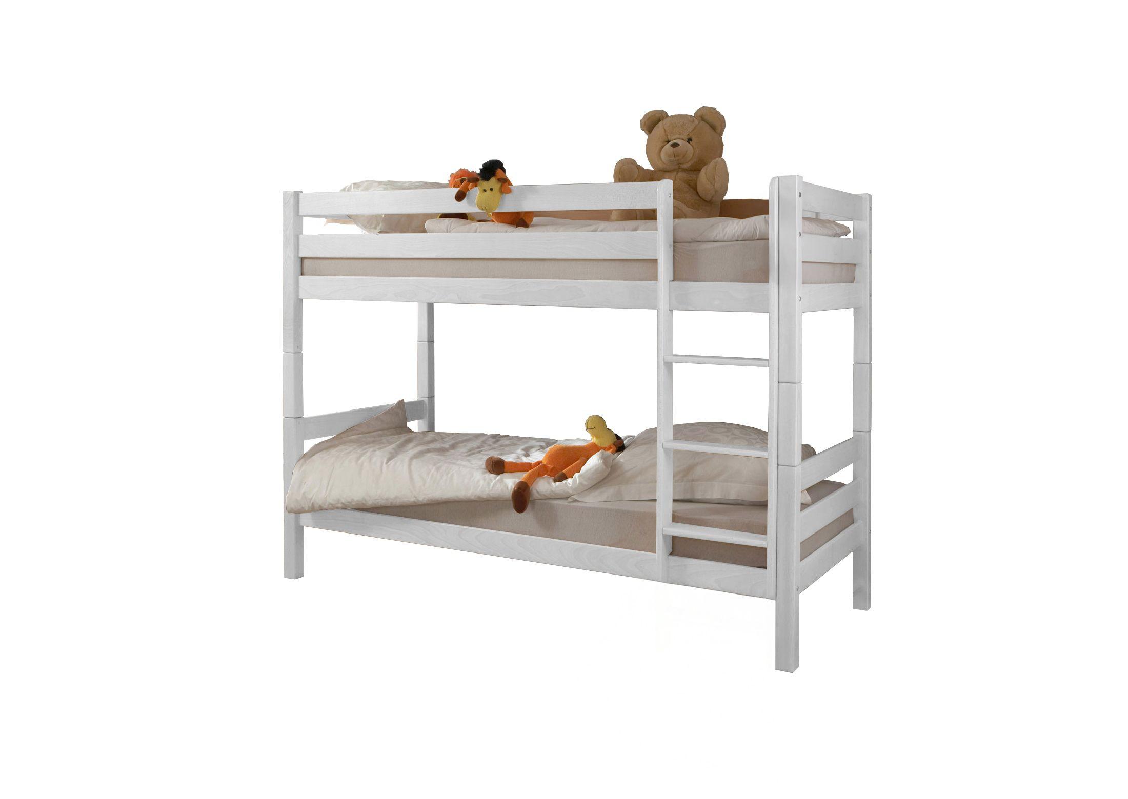 Pograd Lupo R, 90x200, Bukev, Masivno, Bela - bela, Basics, les (90/200cm) - MID.YOU