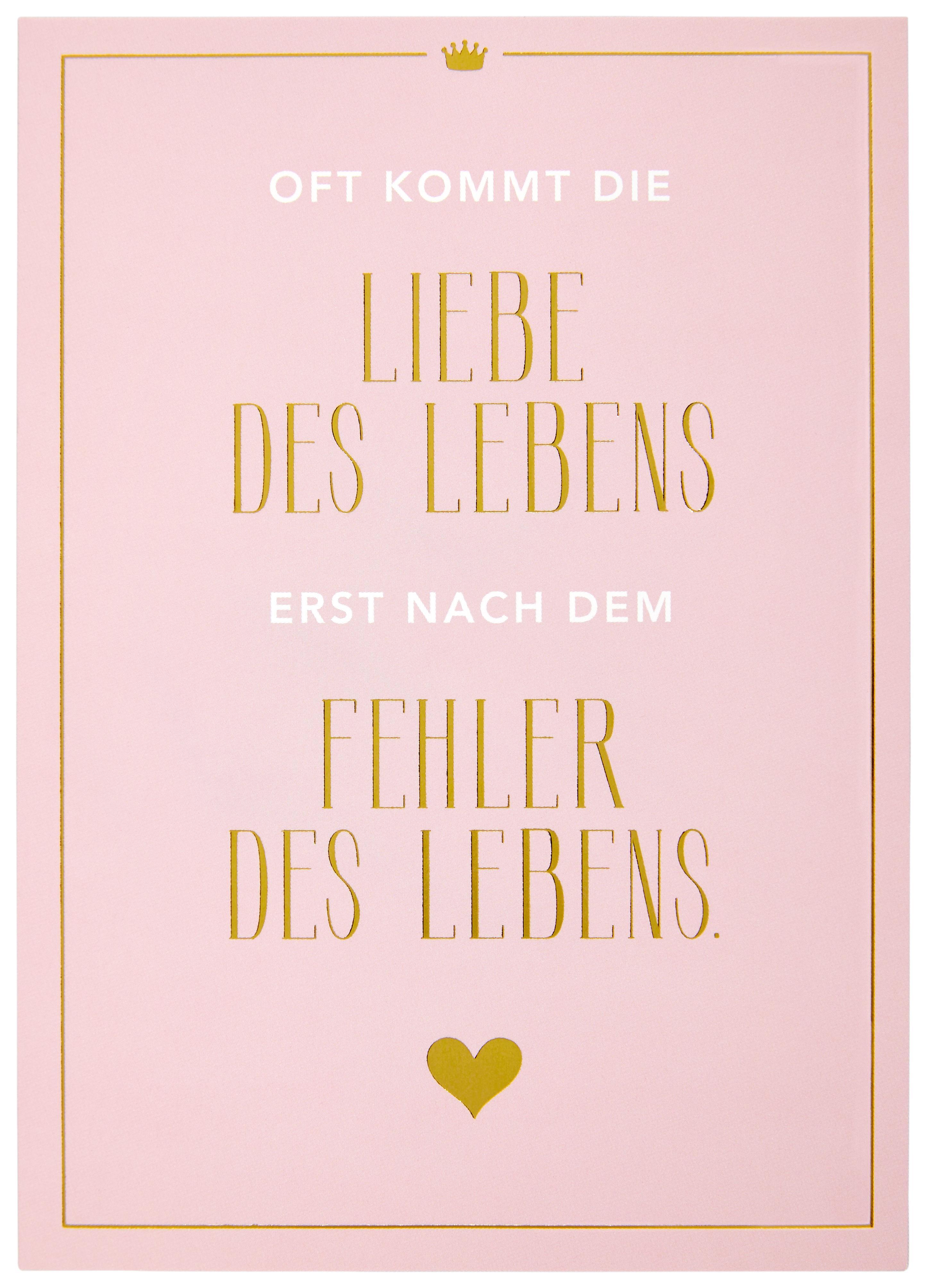 Postkarte Vollzeitprinzessin in Rosa online kaufen mömax