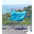 Gartenstuhl Cesia - Türkis, MODERN, Kunststoff/Textil (70/82/42cm) - Modern Living Gartenstuhl Cesia - Türkis, MODERN, Kunststoff/Textil (70/82/42cm) - Modern Living