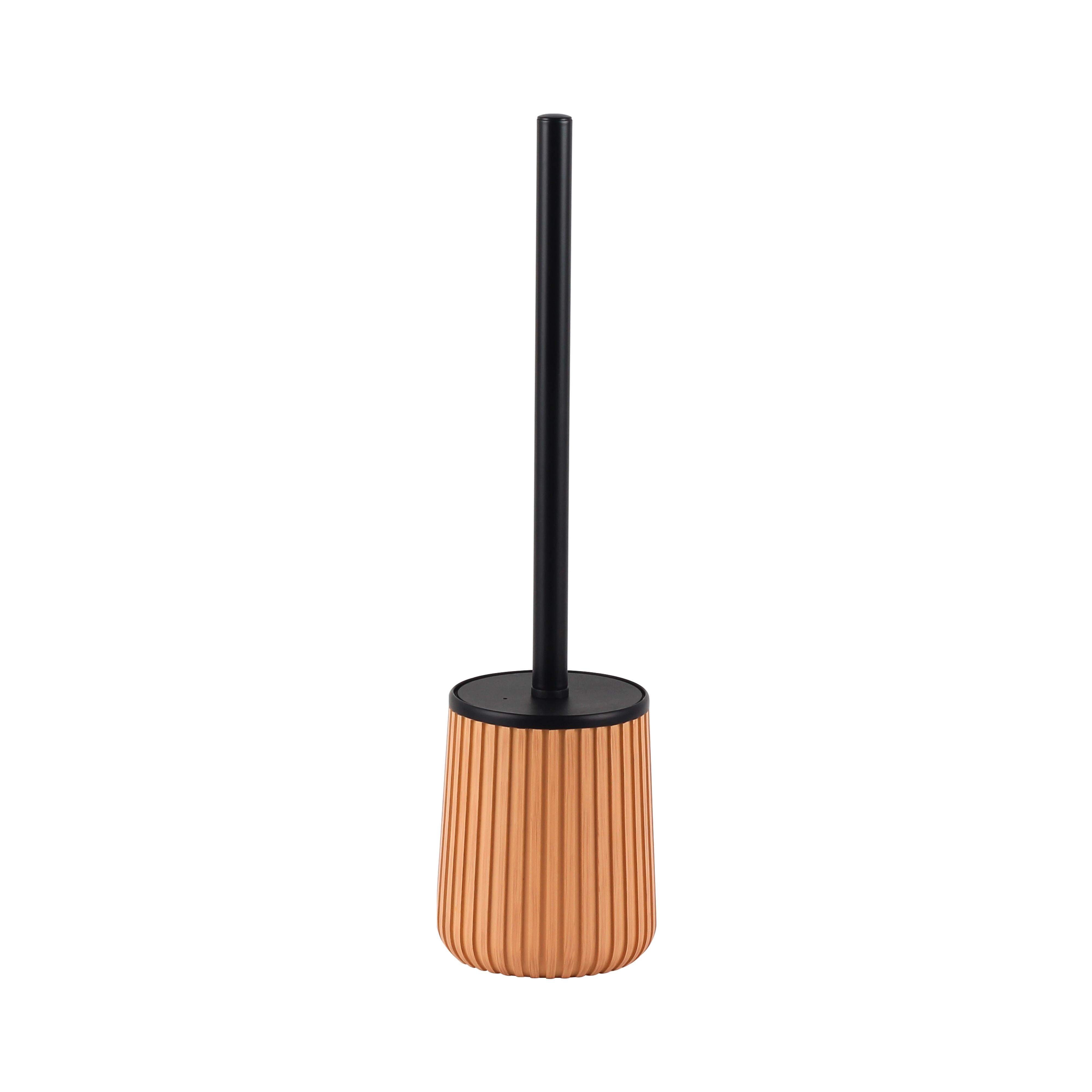 Garnitură de perie pentru wc Loft - nisipiu/negru, Modern, plastic/metal (10,2/39,5cm) - Mömax
