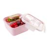 LUNCHBOX KIDS - pink, Klassisk, plast (15/15/7,5cm) - Mömax
